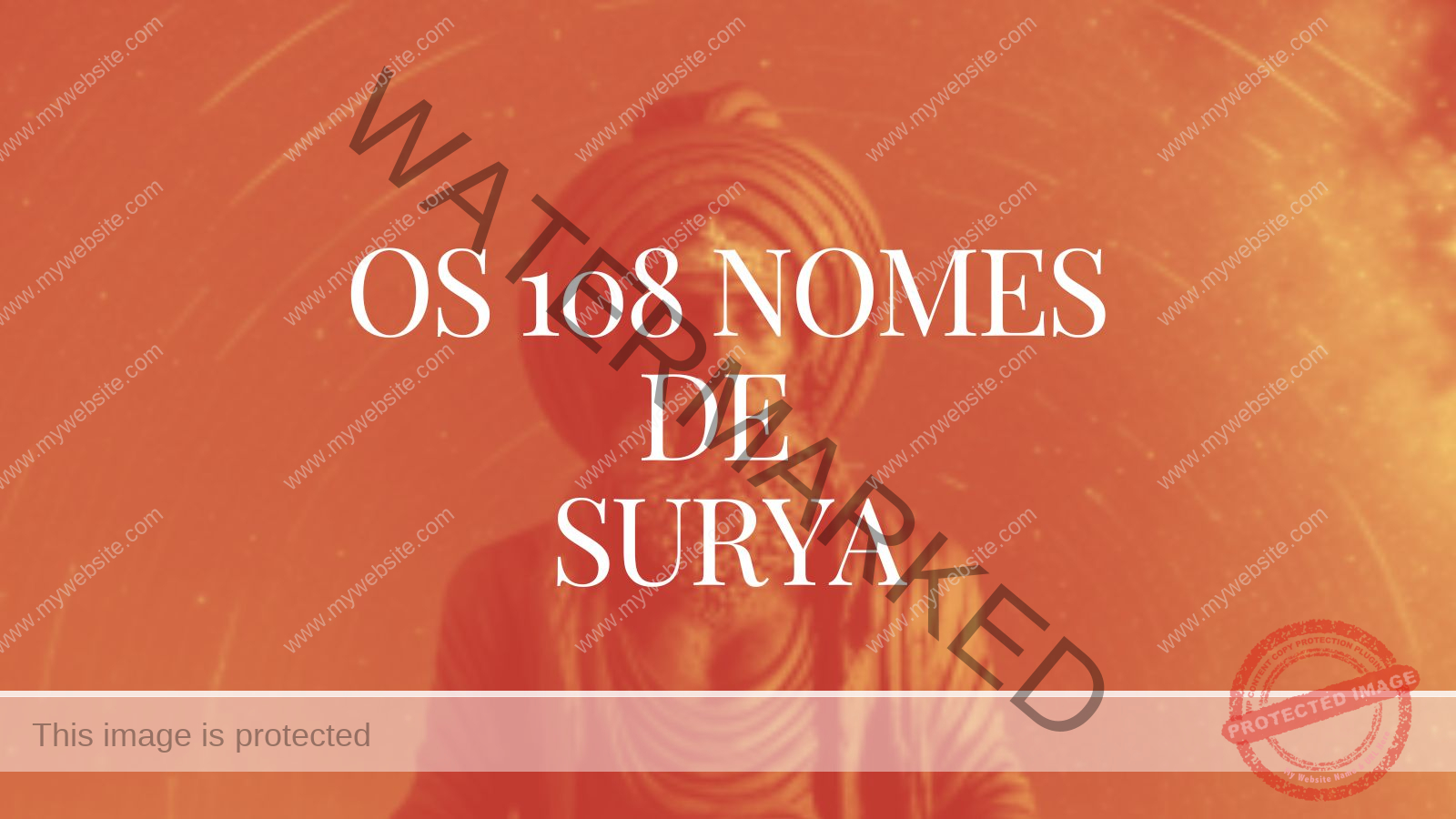 Os 108 nomes de Surya em Sânscrito