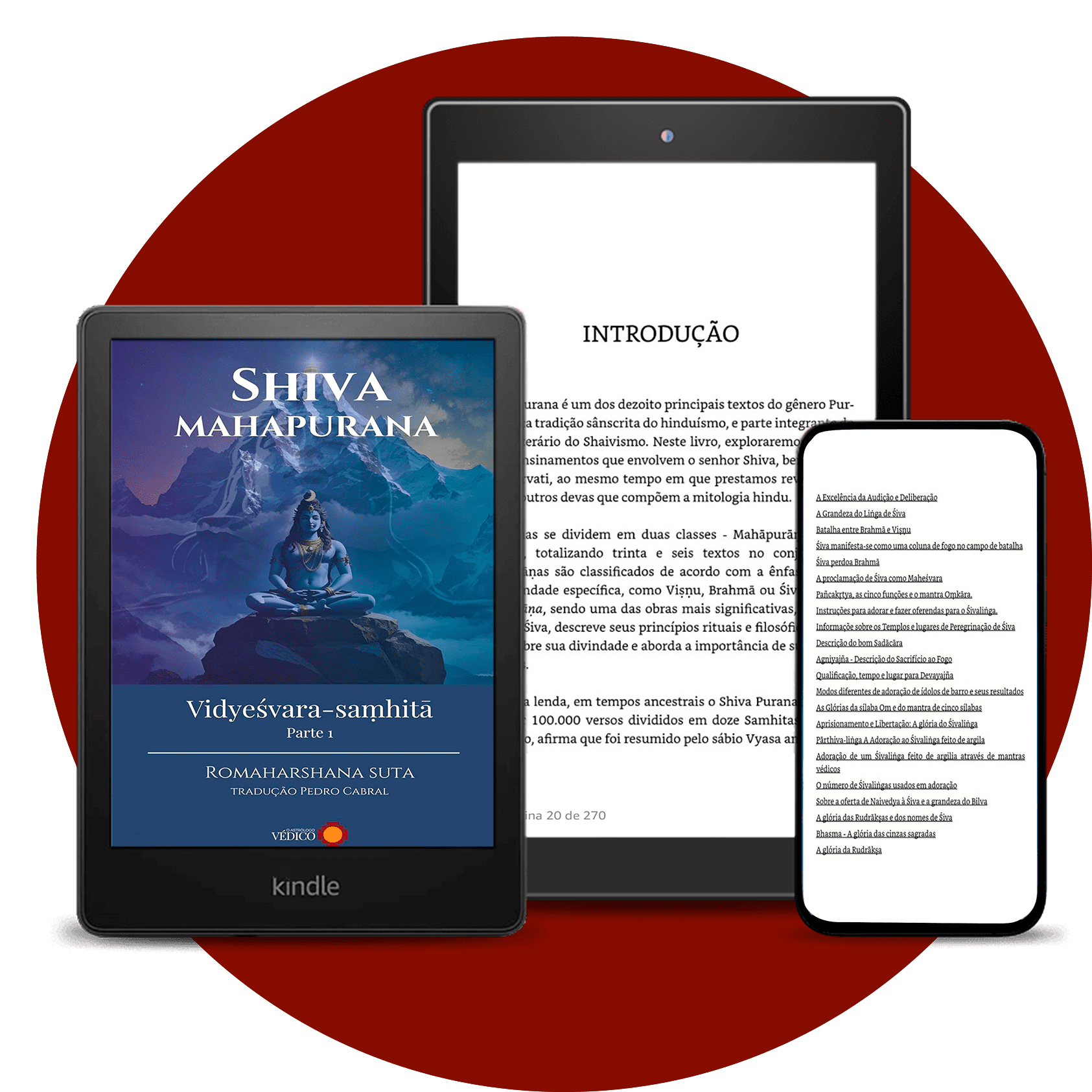 Capa do Livro Shiva Mahapurana