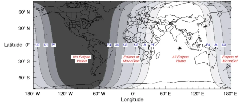 Visibility Lunar Eclipse 2025 09 07 1